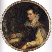 Lavinia Fontana Self portrait painting